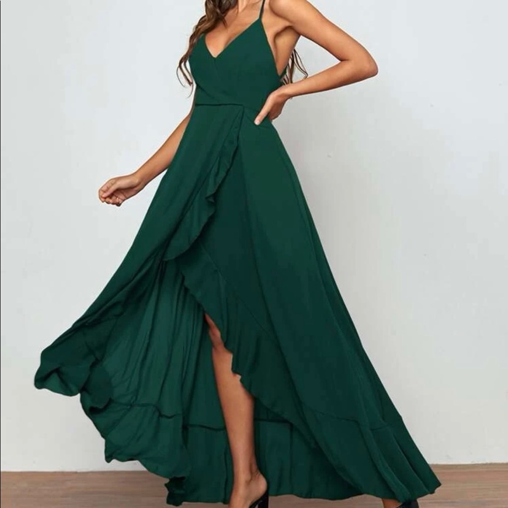 Green gown